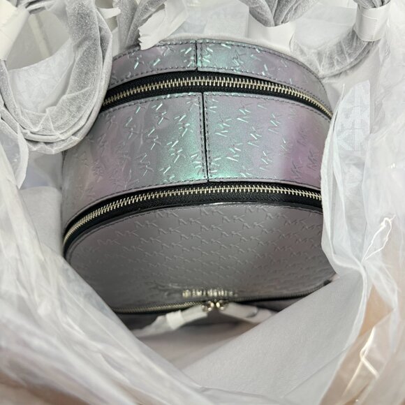 Michael Kors Rhea Medium Backpack – Heather Grey - Picture 6 of 6